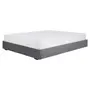 CAMA QUEEN 1,58 M SOX - VELVET COTELÊ CINZA - Foto 1