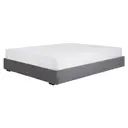 VELVET COTELÊ CINZA - CAMA QUEEN 1,58 M SOX