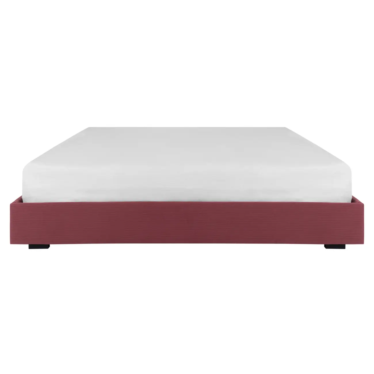 CAMA KING 1,93 M SOX - VELVET COTELÊ RODONITA - Foto 2