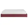 CAMA KING 1,93 M SOX - VELVET COTELÊ RODONITA - Foto 3