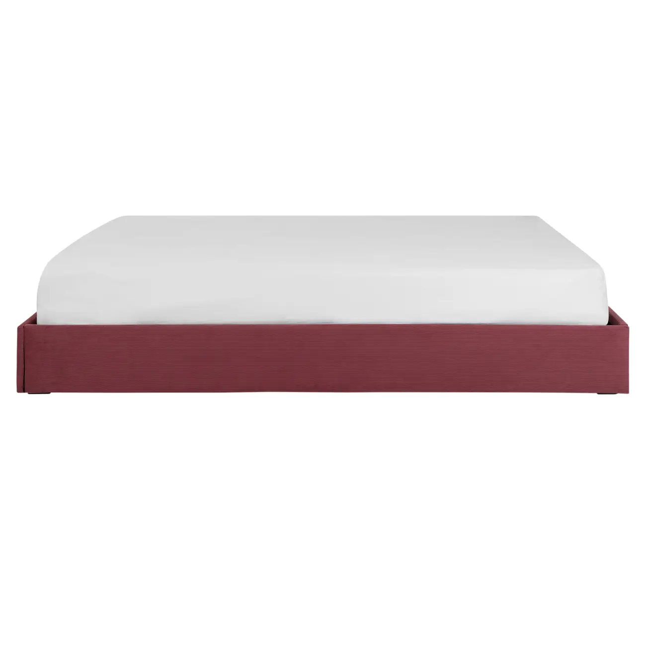 CAMA KING 1,93 M SOX - VELVET COTELÊ RODONITA - Foto 3
