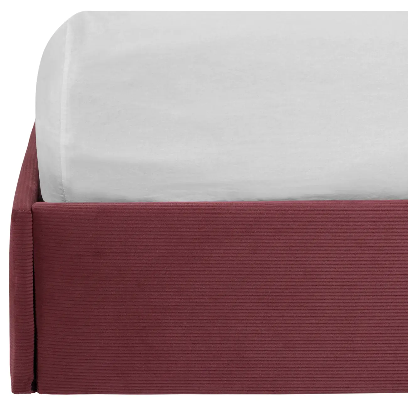CAMA KING 1,93 M SOX - VELVET COTELÊ RODONITA - Foto 4