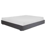 CAMA KING 1,93 M SOX - VELVET COTELÊ CINZA - Foto 1