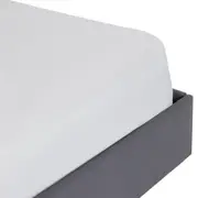 CAMA KING 1,93 M SOX - VELVET COTELÊ CINZA - Foto 2