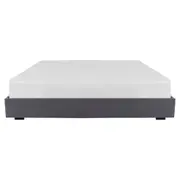 CAMA KING 1,93 M SOX - VELVET COTELÊ CINZA - Foto 4