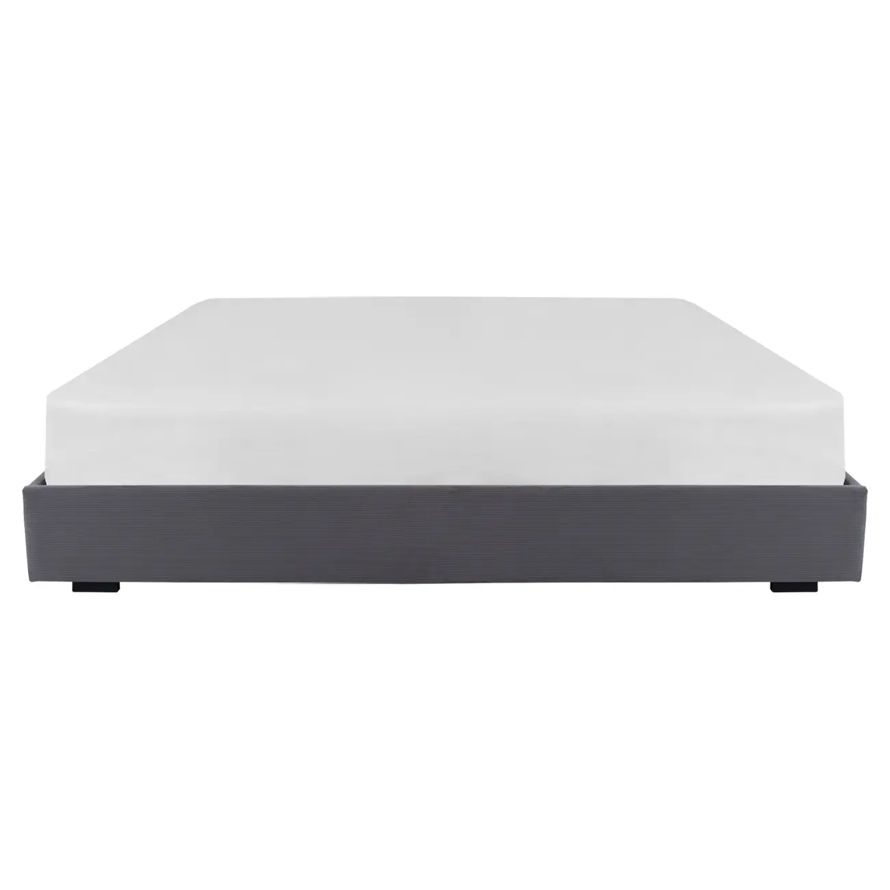 CAMA KING 1,93 M SOX - VELVET COTELÊ CINZA - Foto 4