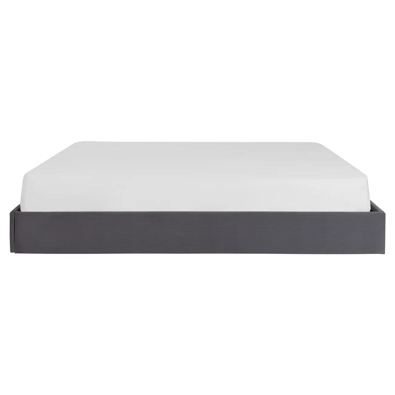 CAMA KING 1,93 M SOX - VELVET COTELÊ CINZA - Foto 5