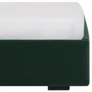 CAMA DE SOLTEIRO 88 CM SOX - VELVET COTELÊ MALAQUITA - Foto 4