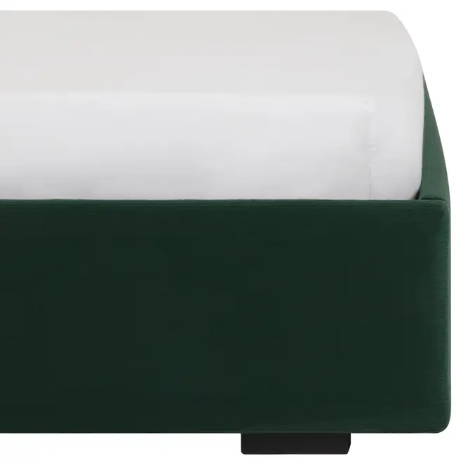 CAMA DE SOLTEIRO 88 CM SOX - VELVET COTELÊ MALAQUITA - Foto 4