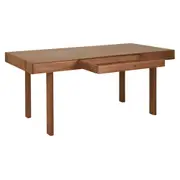 MESA DE JANTAR 1 GAVETA 1,70 M X 85 CM PILOTIS - NOZES - Foto 5