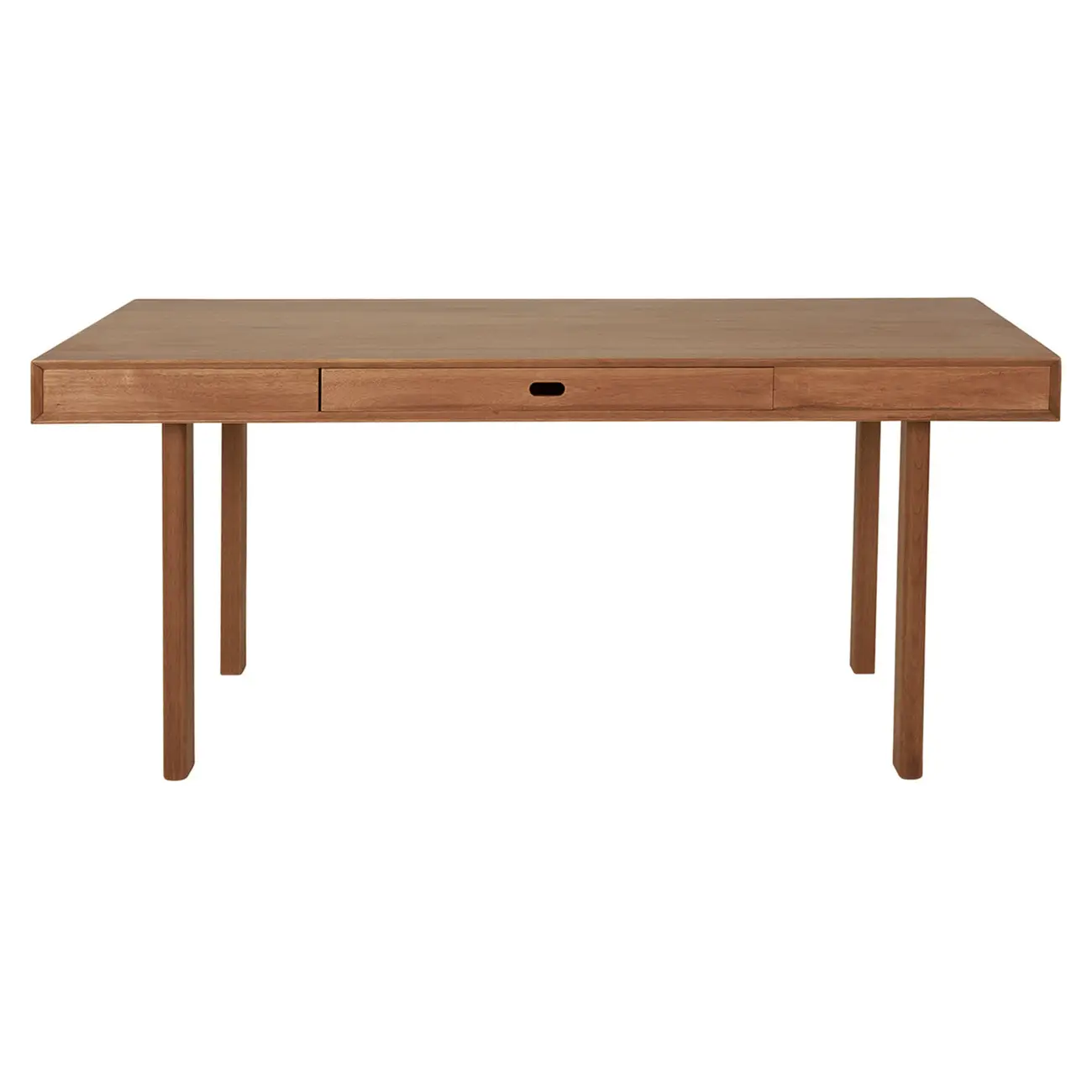 MESA DE JANTAR 1 GAVETA 1,70 M X 85 CM PILOTIS - NOZES - Foto 7