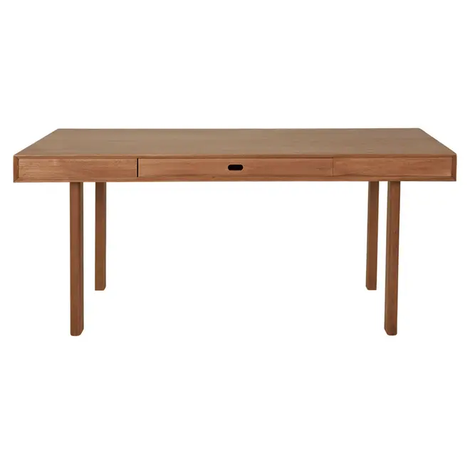 MESA DE JANTAR 1 GAVETA 1,70 M X 85 CM PILOTIS - NOZES - Foto 7