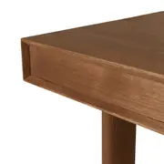 MESA DE JANTAR 1 GAVETA 1,70 M X 85 CM PILOTIS - NOZES - Foto 11