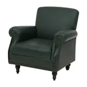 POLTRONA BERJOU - COURO ENGLISH GREEN - Foto 1