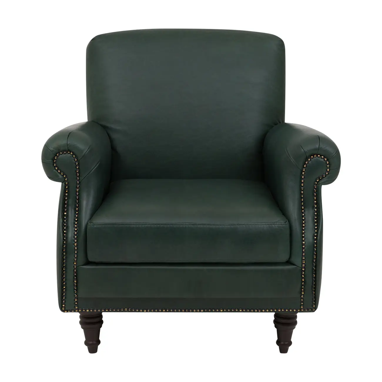 POLTRONA BERJOU - COURO ENGLISH GREEN - Foto 2