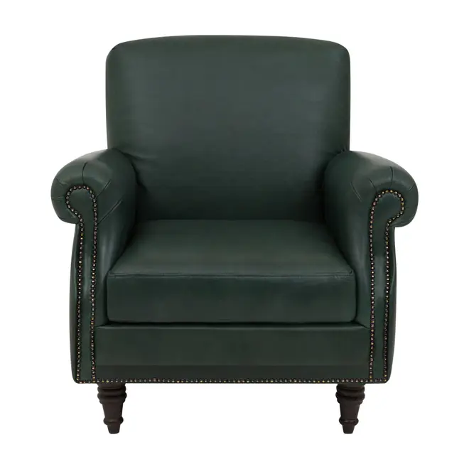 POLTRONA BERJOU - COURO ENGLISH GREEN - Foto 2