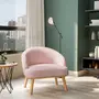 POLTRONA MUFFIN - TAUARI/QUARTZO ROSA - Foto 13