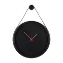 PRETO/PRETO - RELÓGIO DE PAREDE 40 CM PELICANO