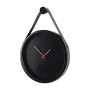 RELÓGIO DE PAREDE 40 CM PELICANO - PRETO/PRETO - Foto 2