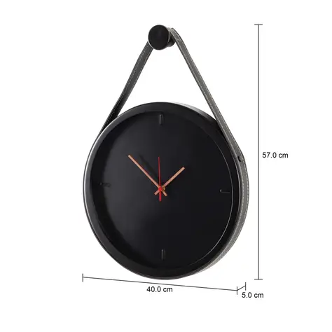 Imagem com medidas do produto RELÓGIO DE PAREDE 40 CM PELICANO