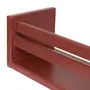 PRATELEIRA 11 CM X 70 CM X 12 CM KINO - VERMELHO HINDU - Foto 3