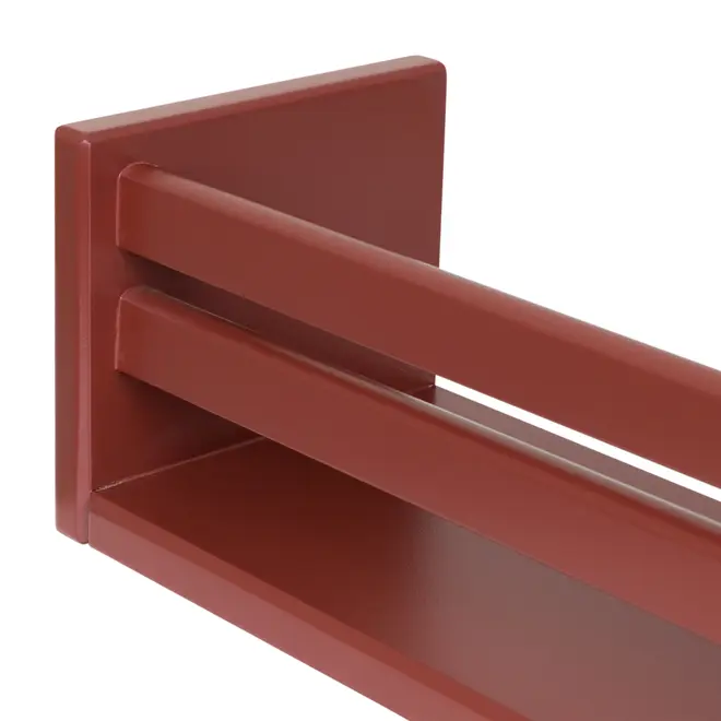 PRATELEIRA 11 CM X 70 CM X 12 CM KINO - VERMELHO HINDU - Foto 3