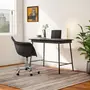 CADEIRA HOME OFFICE COM BRAÇOS EASY - CROMADO/PRETO - Foto 10