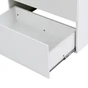 ARMÁRIO DE COZINHA INFERIOR 80 CM 1 GAVETA/1 PORTA BASCULANTE PRÁTICA - BRANCO - Foto 11