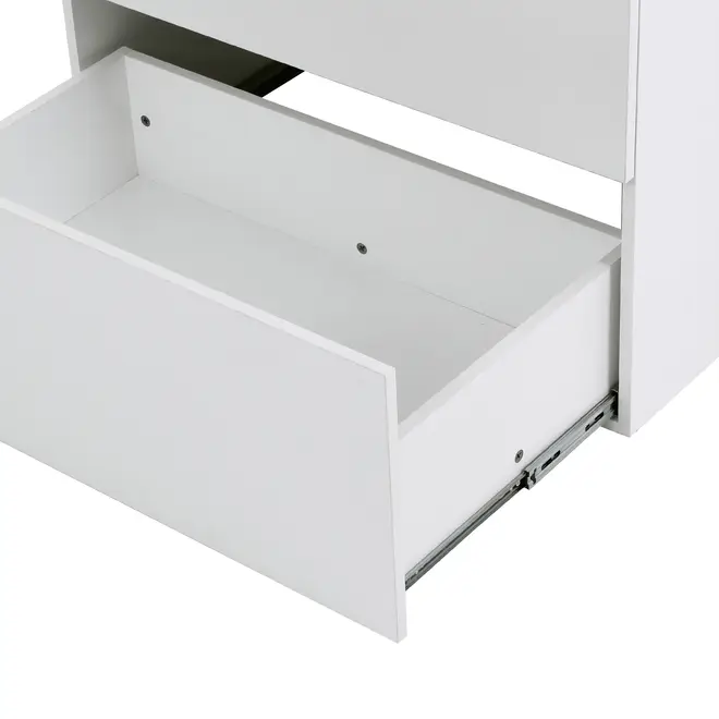 ARMÁRIO DE COZINHA INFERIOR 80 CM 1 GAVETA/1 PORTA BASCULANTE PRÁTICA - BRANCO - Foto 11