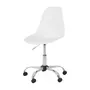 CADEIRA HOME OFFICE EASY - CROMADO/BRANCO - Foto 1