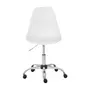 CADEIRA HOME OFFICE EASY - CROMADO/BRANCO - Foto 2