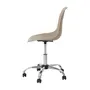 CADEIRA HOME OFFICE EASY - CROMADO/BEGE - Foto 3
