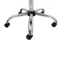 CADEIRA HOME OFFICE EASY - CROMADO/BEGE - Foto 6