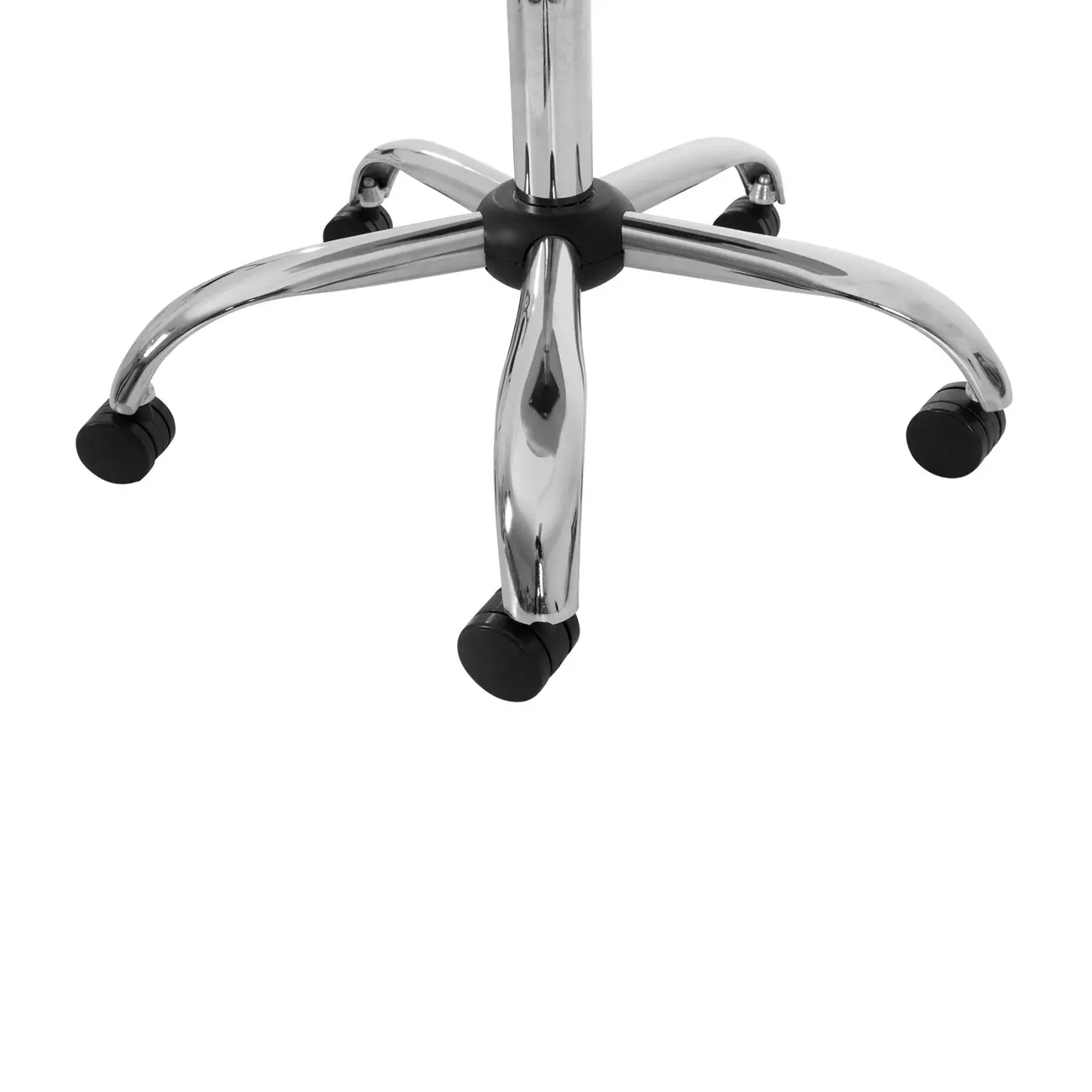 CADEIRA HOME OFFICE EASY - CROMADO/BEGE - Foto 6