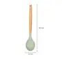 COLHER 32 CM SILIBOO - SÁLVIA/NATURAL - Foto 6