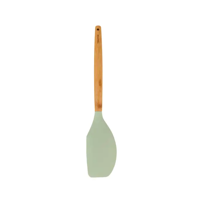 ESPÁTULA 32 CM SILIBOO - SÁLVIA/NATURAL - Foto 1