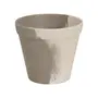 CACHEPÔ 11 CM MEZZO MEZZO - CINZA/BRANCO - Foto 1