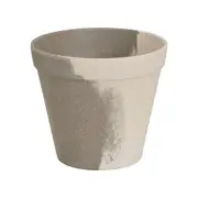 CACHEPÔ 11 CM MEZZO MEZZO - CINZA/BRANCO - Foto 1
