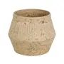 CACHEPÔ 18 CM JARDIM - BEGE/ FIBRA CLARA - Foto 1