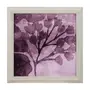QUADRO SÈCHE II 30 CM X 30 CM - CINZA/MALVA - Foto 1