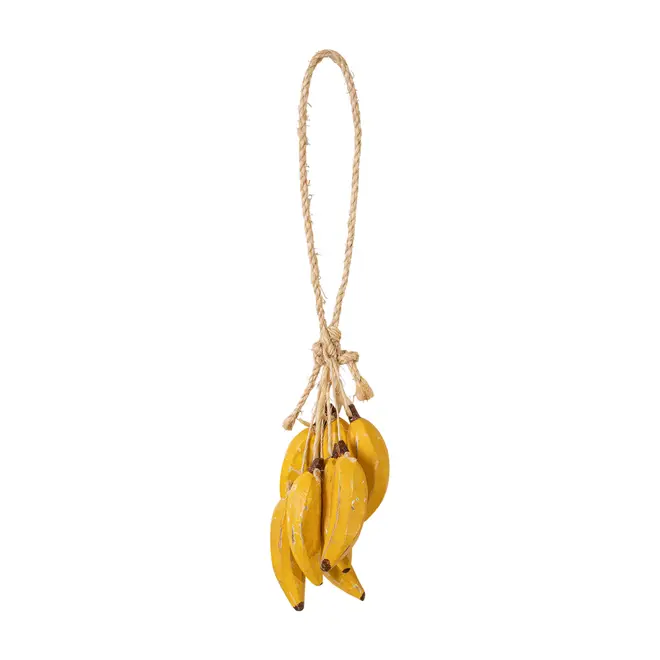 PINGENTE CACHO DE BANANAS - AMARELO/NATURAL - Foto 1