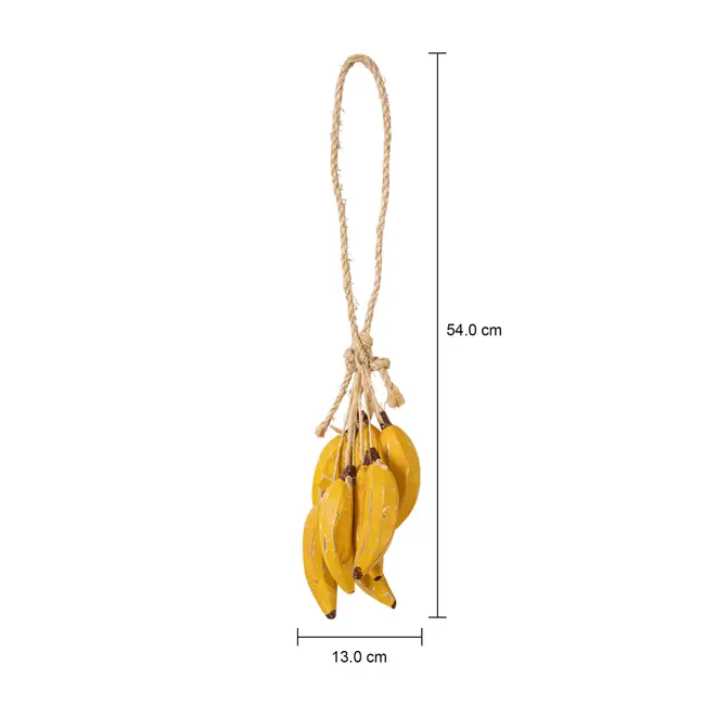 PINGENTE CACHO DE BANANAS - AMARELO/NATURAL - Foto 3