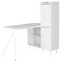 MESA COM ARMÁRIO 2 PORTAS 1,20 M X 90 CM COLAB - BRANCO/BRANCO - Foto 1