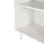 MESA COM ARMÁRIO 2 PORTAS 1,20 M X 90 CM COLAB - BRANCO/BRANCO - Foto 7