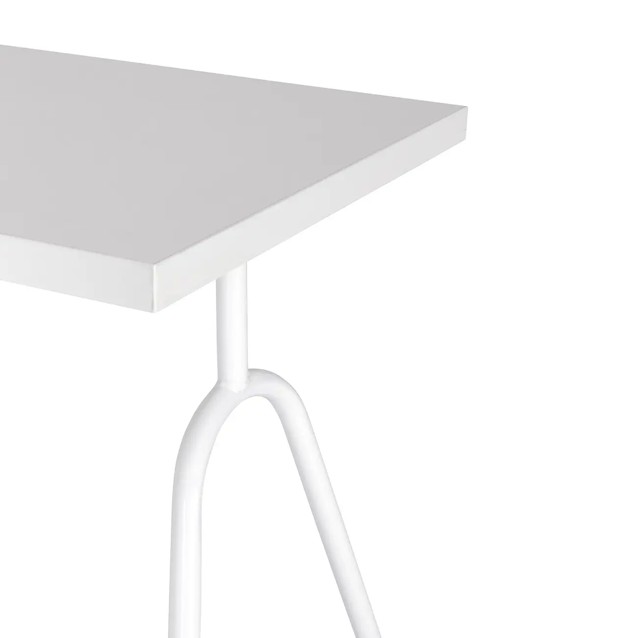 MESA COM ARMÁRIO 2 PORTAS 1,20 M X 90 CM COLAB - BRANCO/BRANCO - Foto 9