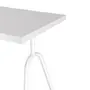 MESA COM ARMÁRIO 2 PORTAS 1,20 M X 90 CM COLAB - BRANCO/BRANCO - Foto 9