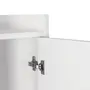 MESA COM ARMÁRIO 2 PORTAS 1,20 M X 90 CM COLAB - BRANCO/BRANCO - Foto 11