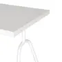 MESA COM ARMÁRIO 2 PORTAS 1,20 M X 90 CM COLAB - BRANCO/NEW OAK - Foto 9