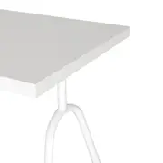 MESA COM ARMÁRIO 2 PORTAS 1,20 M X 90 CM COLAB - BRANCO/NEW OAK - Foto 9