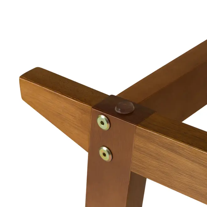 BASE DE MESA DE JANTAR 1,30 M X 75 CM VIGA - NOZES - Foto 4